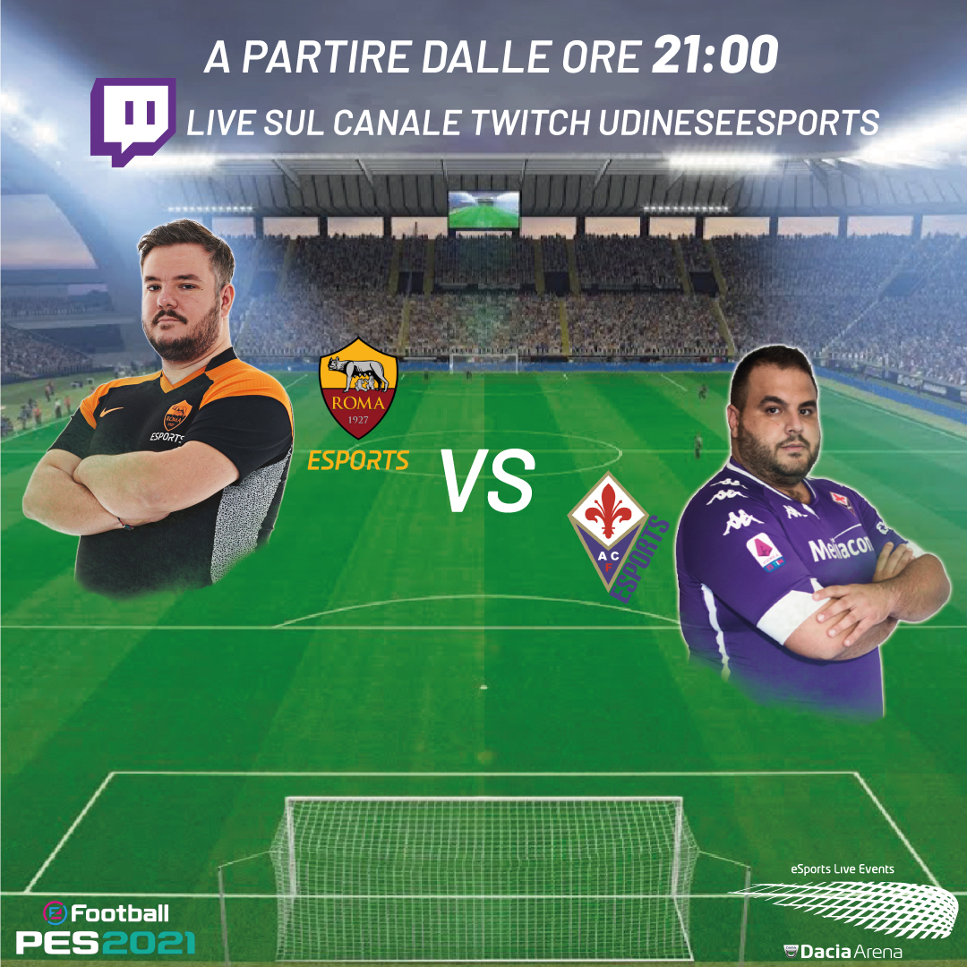 Dacia Arena eFootball PES: stasera si gioca la terza tappa ...